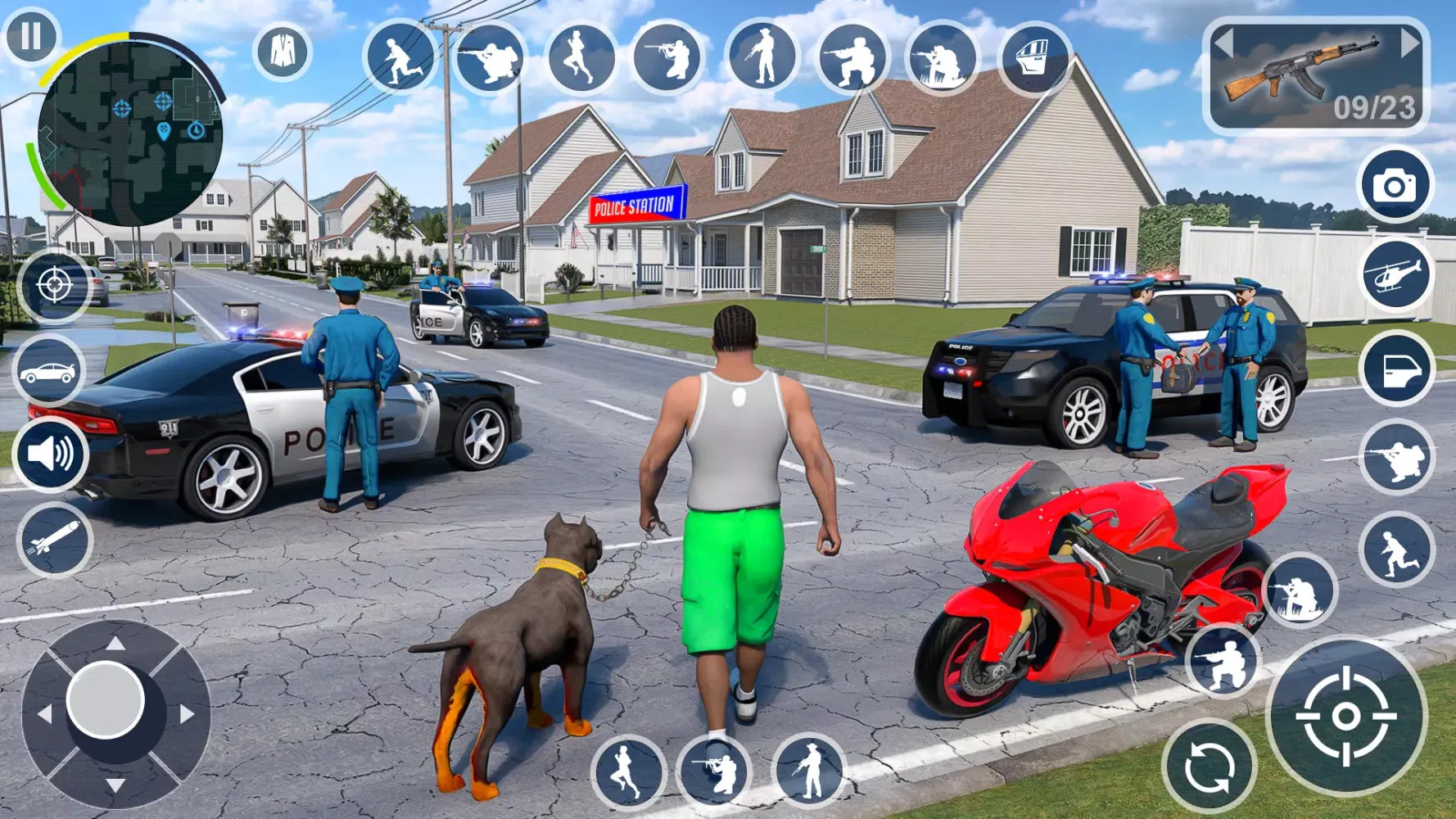 Crime City Gangster Mafia Game应用截图