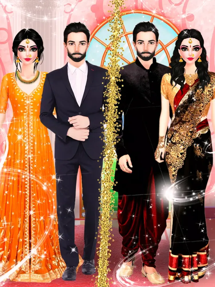 ภาพหน้าจอของ Indian Wedding Makeover