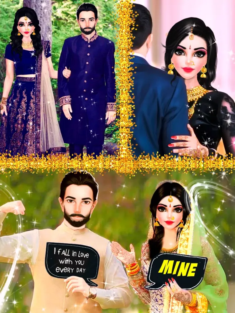 ภาพหน้าจอของ Indian Wedding Makeover