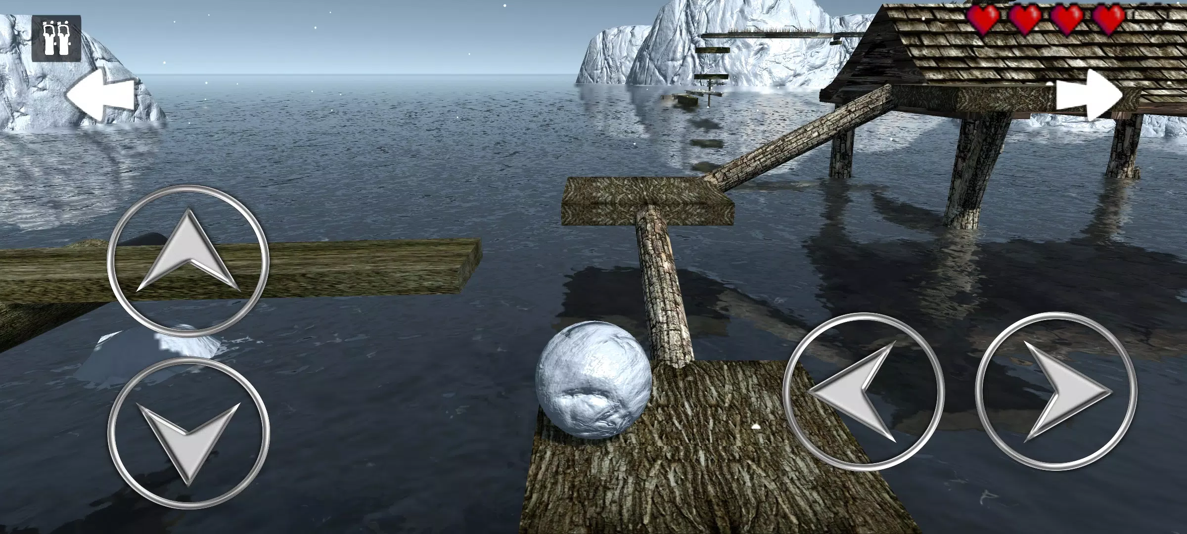 Xtreme Balancer 3d: Snow Ball Screenshots