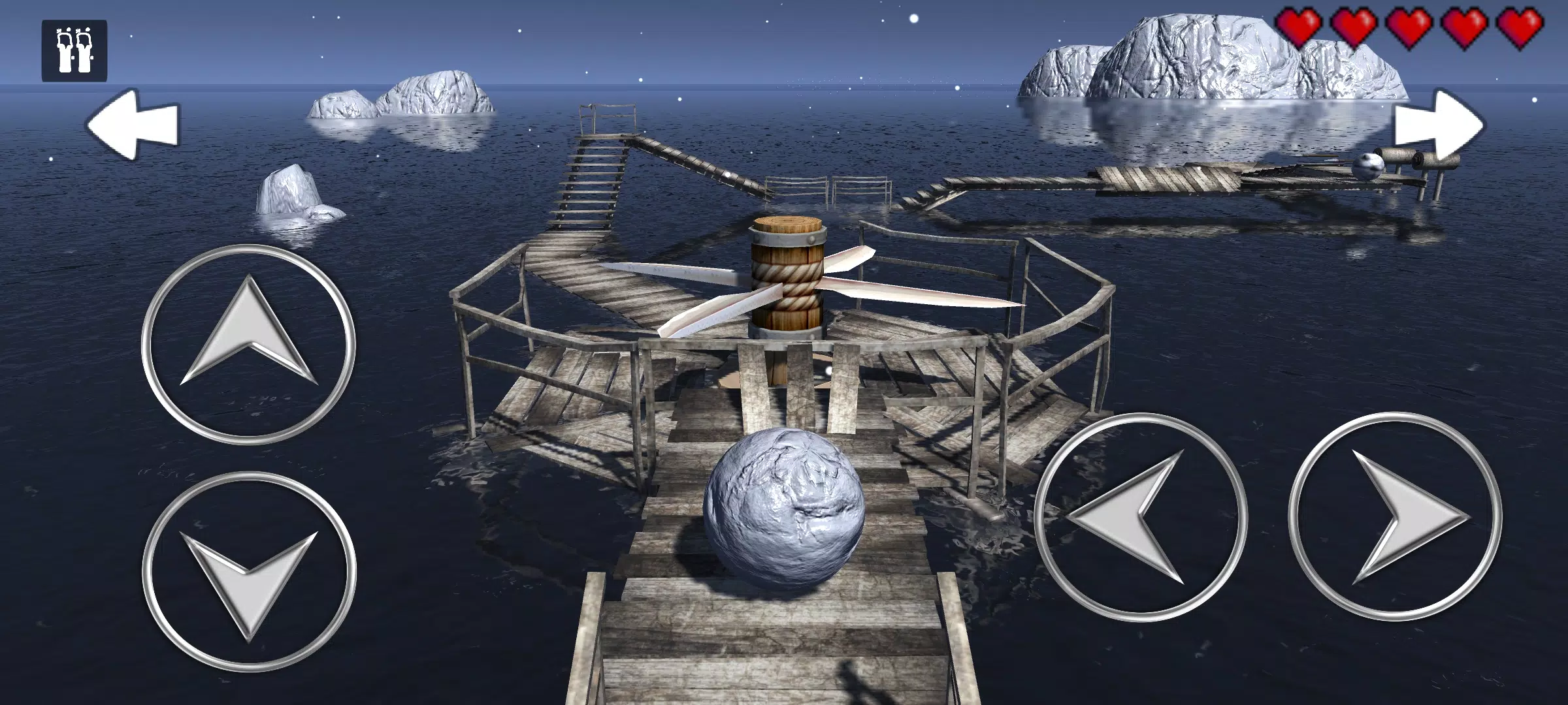 Xtreme Balancer 3d: Snow Ball Screenshots