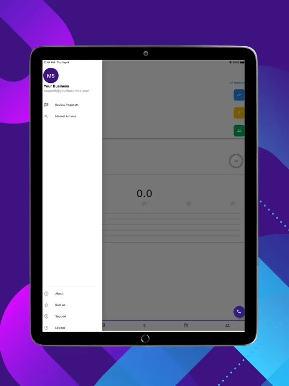 تصاویر TORQ CRM iPad 