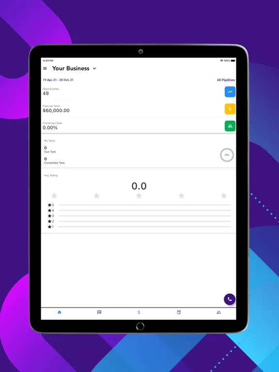تصاویر TORQ CRM iPad 