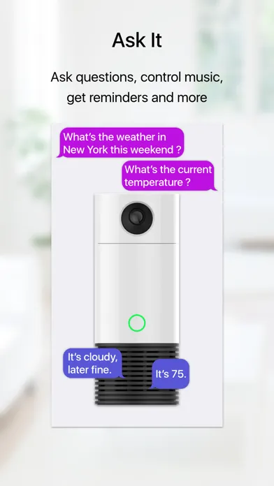 Ảnh chụp màn hình của Toshiba Smart Home