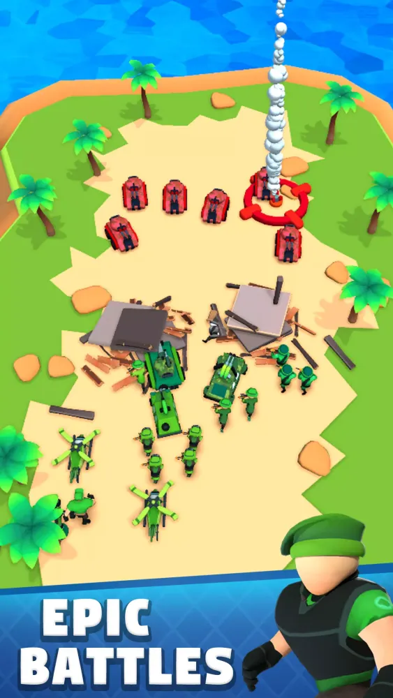 Ảnh chụp màn hình của Total Army Clash