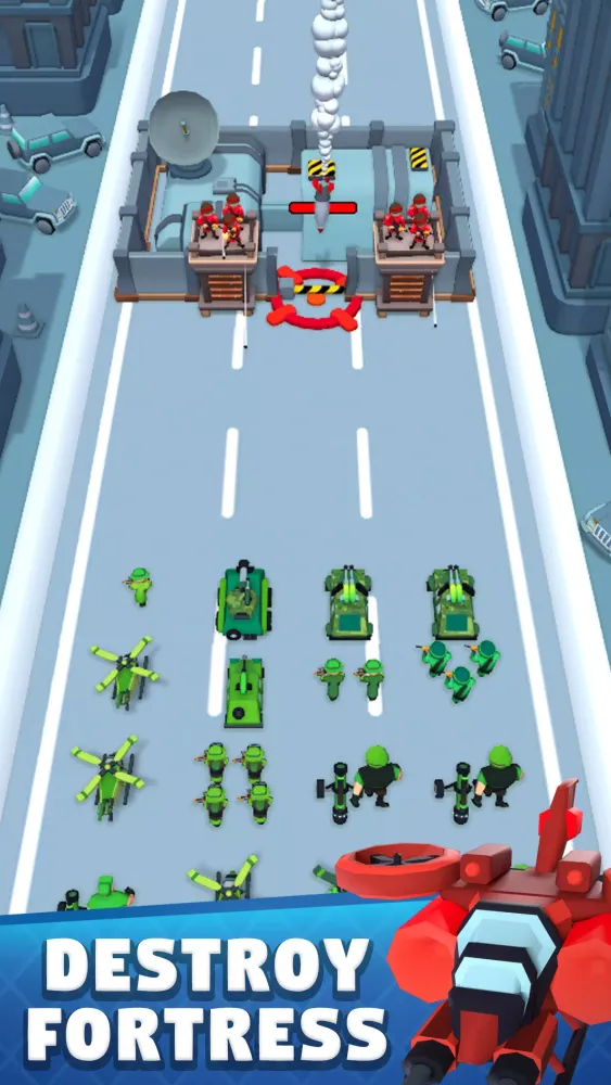 Ảnh chụp màn hình của Total Army Clash