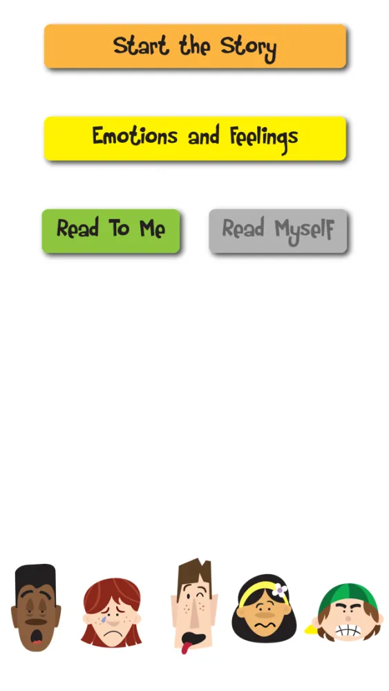 Emotions & Feelings Social Story Screenshots