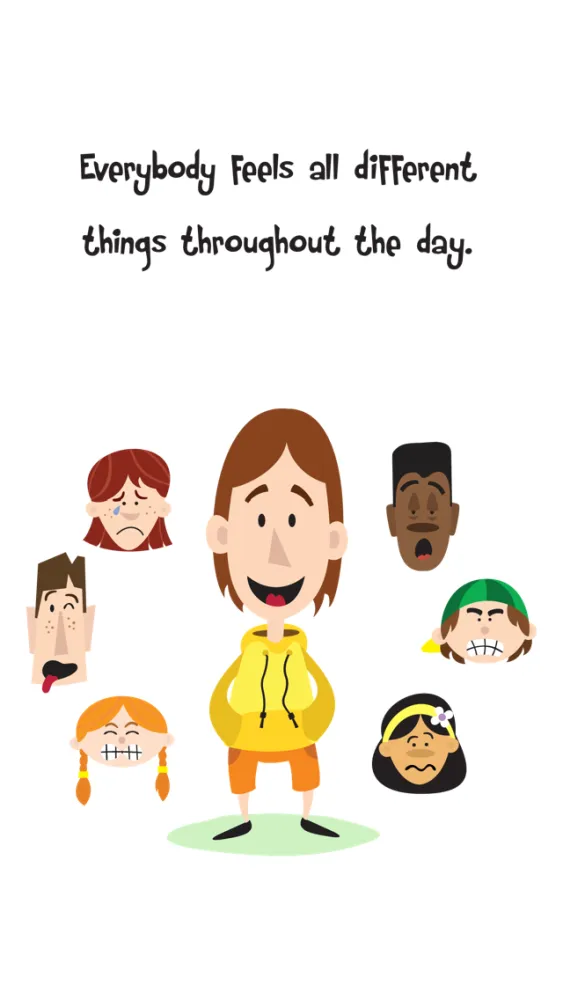 Emotions & Feelings Social Story Screenshots