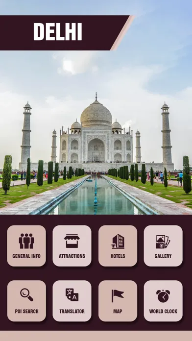 Capturas de pantalla de Tourism Delhi