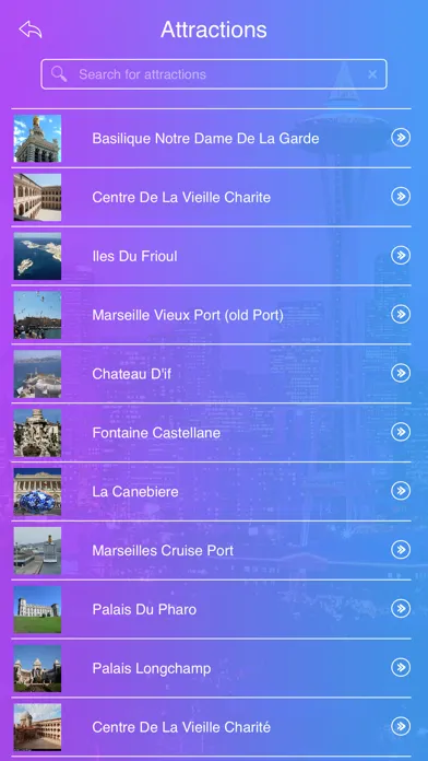 Marseille Tourism Guide سکرین شاٹس