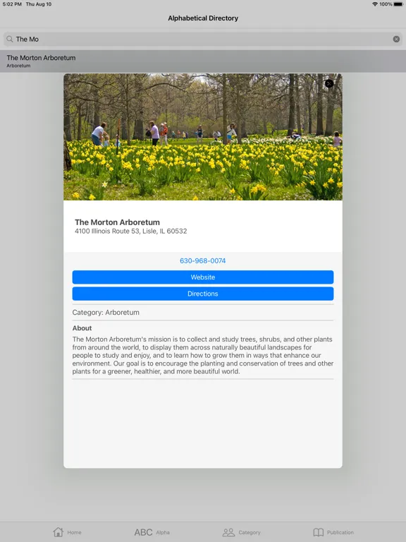 Lisle Area Chamber of Commerce iPad  Screenshots