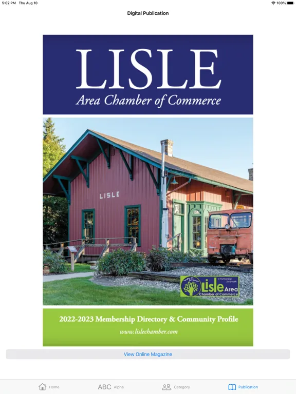 Lisle Area Chamber of Commerce iPad  Screenshots