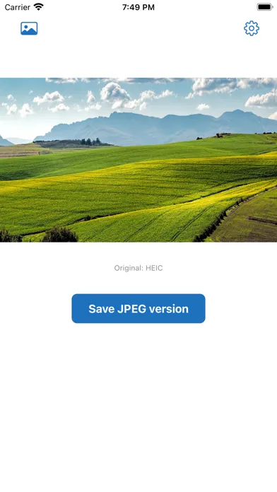 HEIC2JPG Converter スクリーンショット