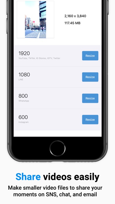 Resize Video Compressor App स्क्रीनशॉट
