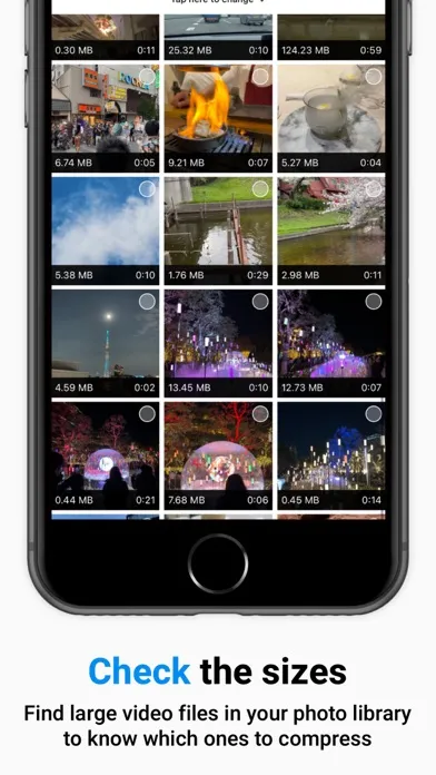 Resize Video Compressor App スクリーンショット