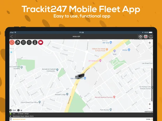 Trackit247: Fleet Tracking iPad  Screenshots