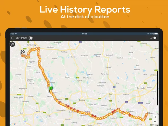 Trackit247: Fleet Tracking iPad  Screenshots