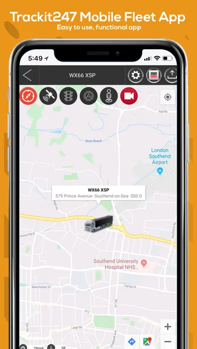Trackit247: Fleet Tracking Screenshots