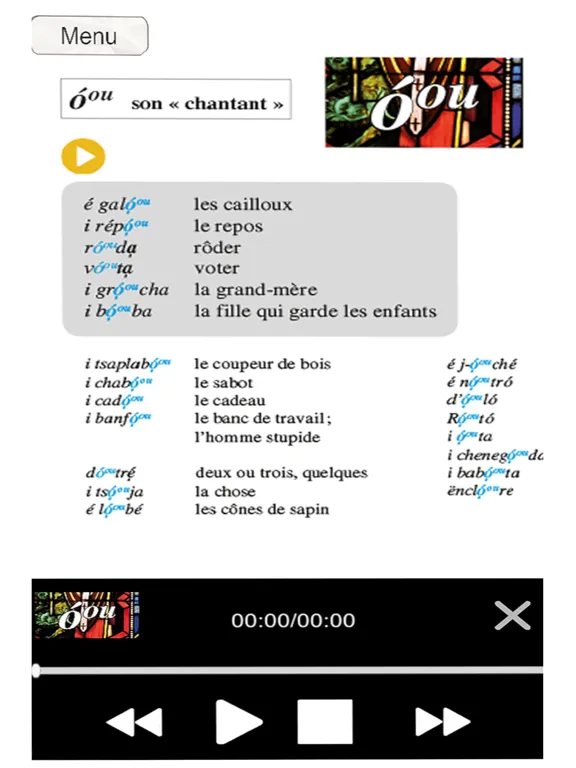 Patois Savièse iPad  스크린샷