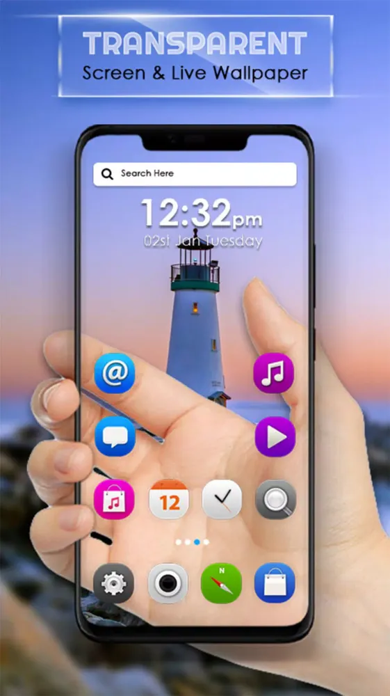 Transparent Live Wallpaper Screenshots
