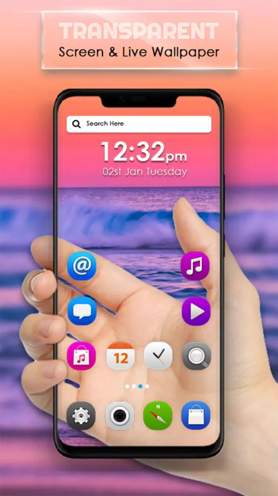 Transparent Live Wallpaper Screenshots