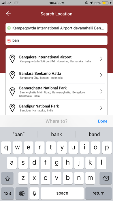Tangkapan layar Tranz Connect