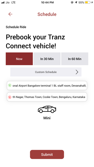 Tangkapan layar Tranz Connect