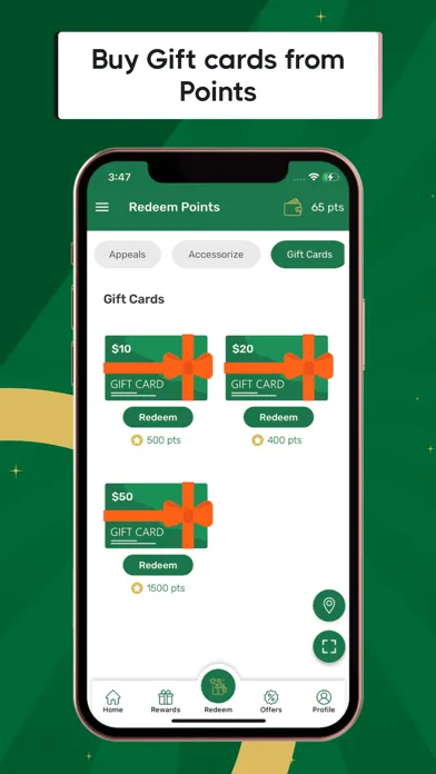 Terp Brands Rewards Screenshots