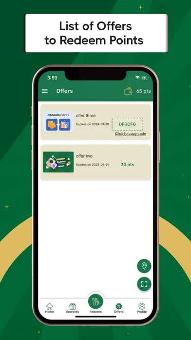 Terp Brands Rewards Screenshots