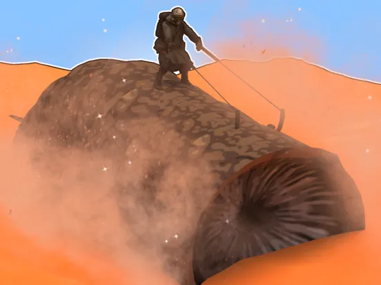 تصاویر Dune Sandworm Rider iPad 