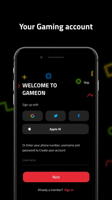GameOn Esports应用截图