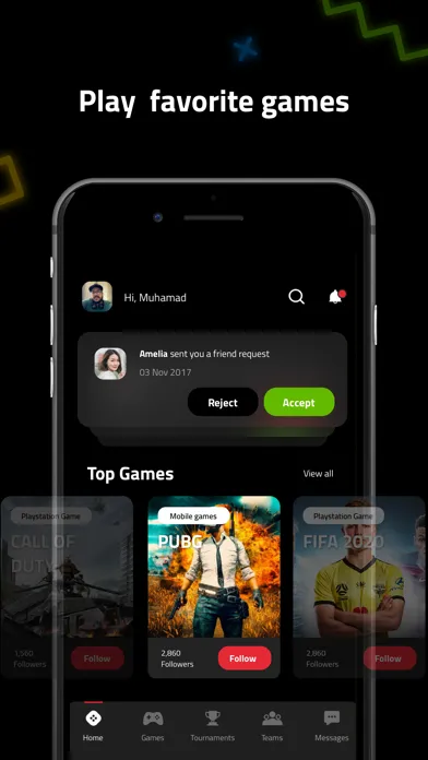 GameOn Esports应用截图