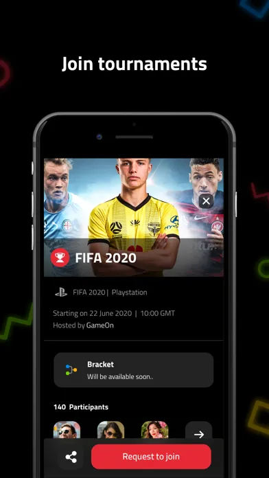 GameOn Esports应用截图