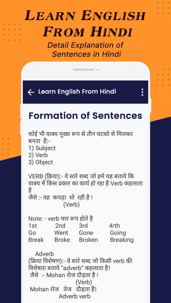 Learn English From Hindi - हिं Screenshots