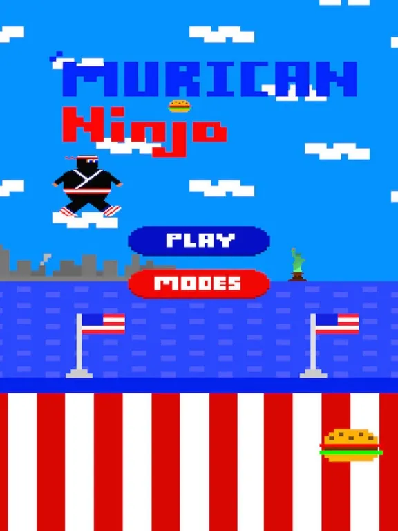 Captures d'écran de 'Murican Ninja iPad 