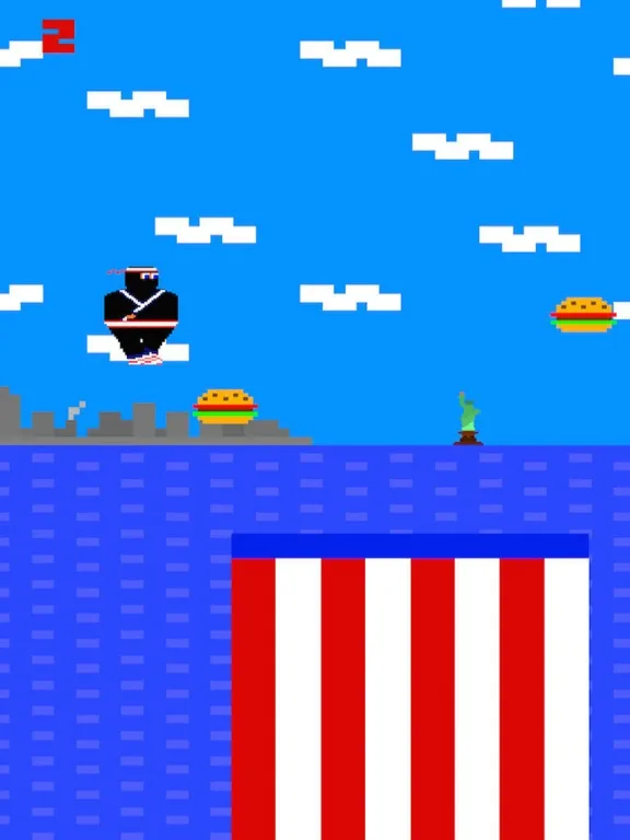 Captures d'écran de 'Murican Ninja iPad 