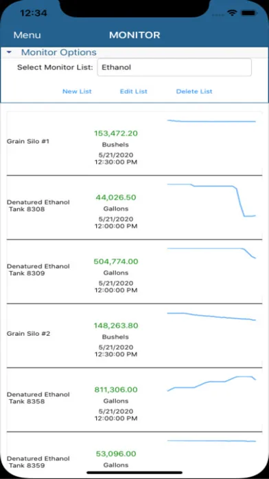 Trident Workbench Mobile Screenshots