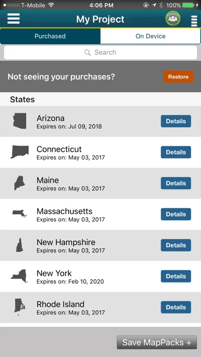 Terrain Navigator Pro Screenshots