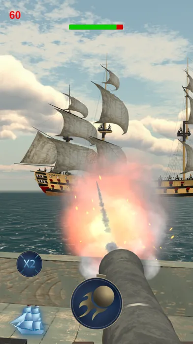 Zrzuty ekranu Pirate Battle: Naval Clash