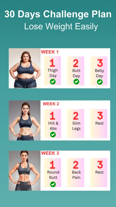 Wall Pilates Challenge & Fit应用截图