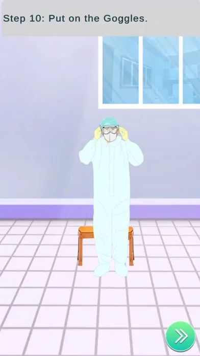 Скриншоты PPE Donning & Doffing Training