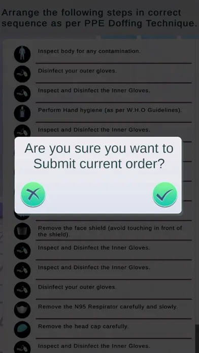 Скриншоты PPE Donning & Doffing Training