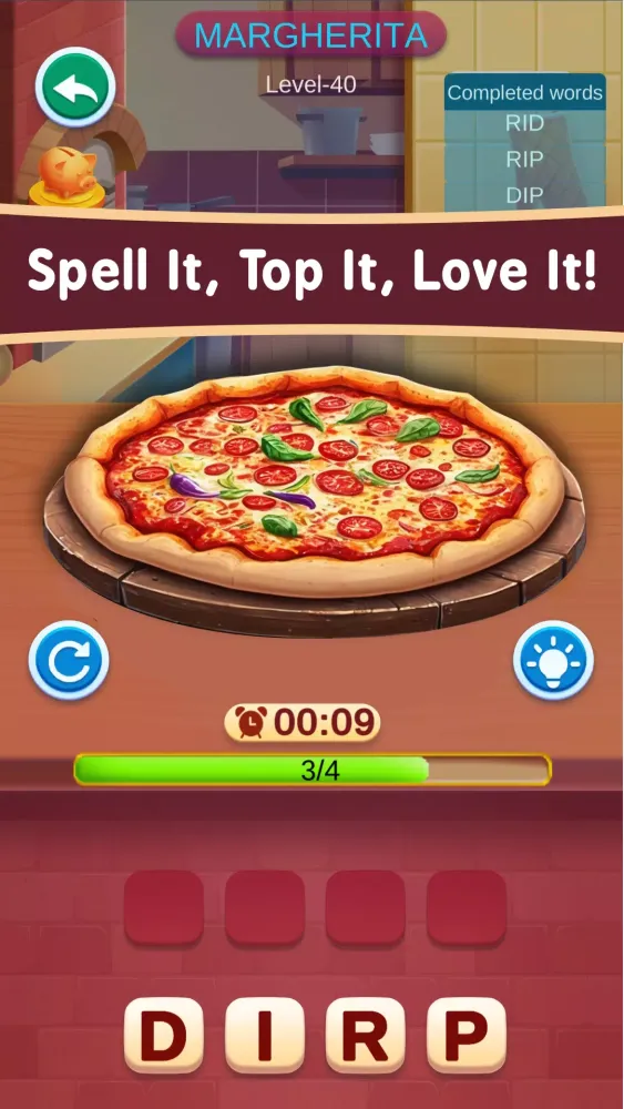 Pizza ready - Word Pizza's应用截图