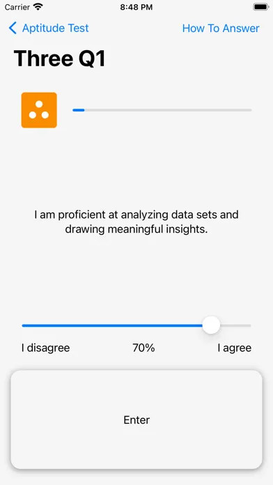 Capturas de pantalla de Aptitude Test