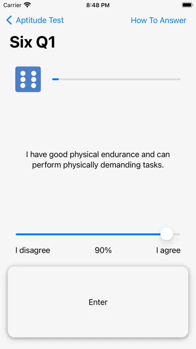 Capturas de pantalla de Aptitude Test