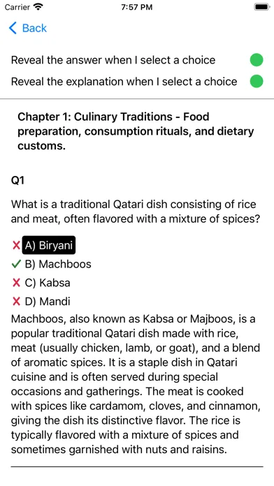 Culture of Qatar Exam Screenshots