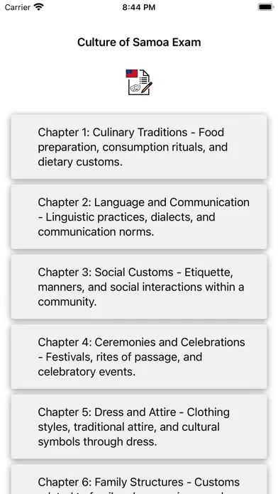 تصاویر Culture of Samoa Exam