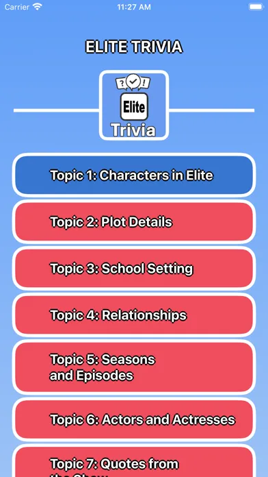 Elite Trivia Screenshots
