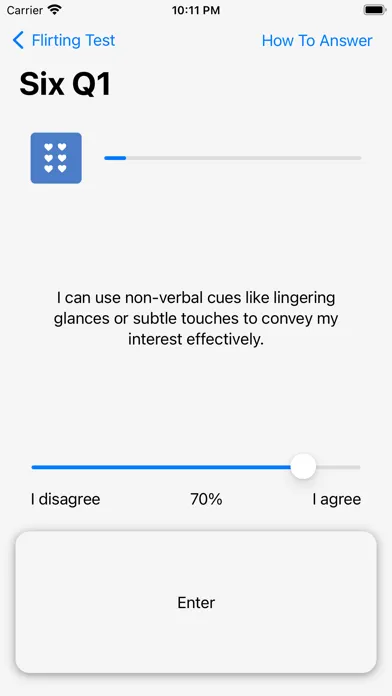 Flirting Test স্ক্রিনশট