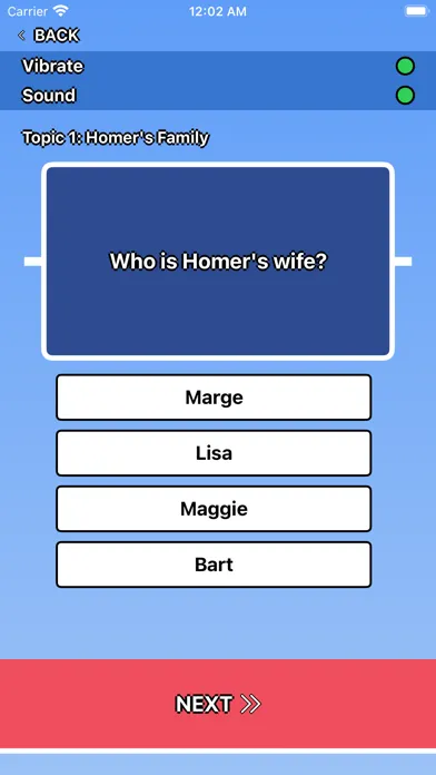 Homer Simpsons Trivia स्क्रीनशॉट